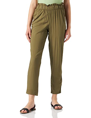 TOM TAILOR Damen Basic Stoffhose 1031727, 11279 - Dry Greyish Olive, 36W / 28L von TOM TAILOR