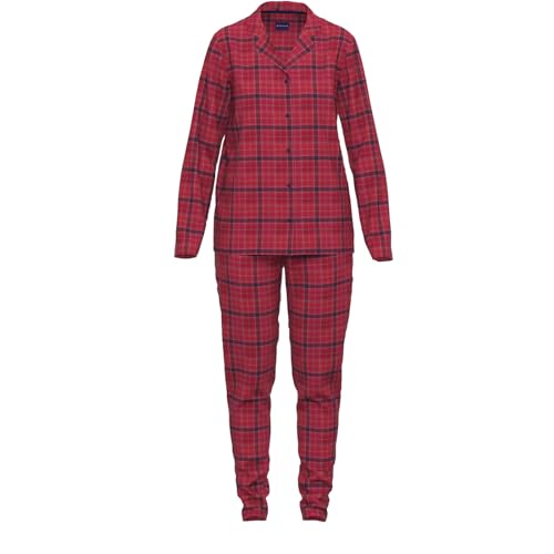TOM TAILOR Damen Baumwoll-Flanell-Pyjama in Karo - X-Mas XXL/44 TOM TAILOR Damen Baumwoll-Flanell-Pyjama in Karo - X-Mas XXL/44 von TOM TAILOR