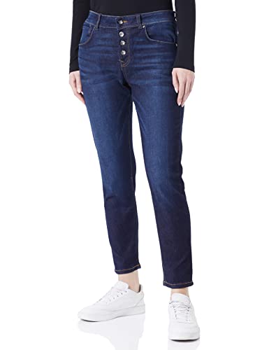 TOM TAILOR Damen Boyfriend Jeans 1032664, 10282 - Dark Stone Wash Denim, 36W / 28L von TOM TAILOR