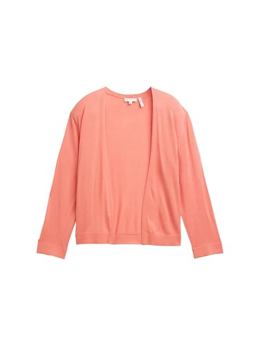 TOM TAILOR Damen 1047077 Cardigan Strickjacke, 14980-Rosewood Pink, XXS von TOM TAILOR
