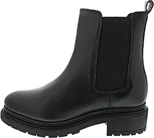 TOM TAILOR Damen Chelsea Boot in Schwarz, Größe 40 von TOM TAILOR