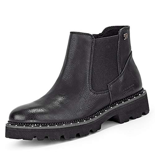 TOM TAILOR Damen Chelsea Boots schwarz39 von TOM TAILOR