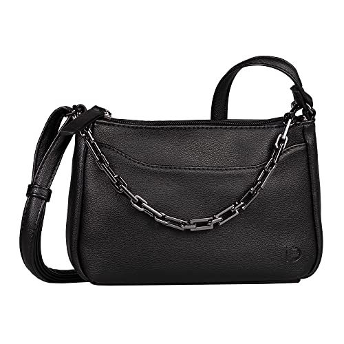 Tom Tailor Denim Cheryl Damen Umhängetasche Crossbody Bag Klein Schwarz von TOM TAILOR Denim