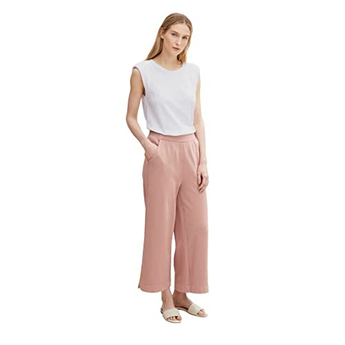 TOM TAILOR Damen Culotte Stoffhose 1032045, 29515 - Nude Rose, 34W / 28L von TOM TAILOR