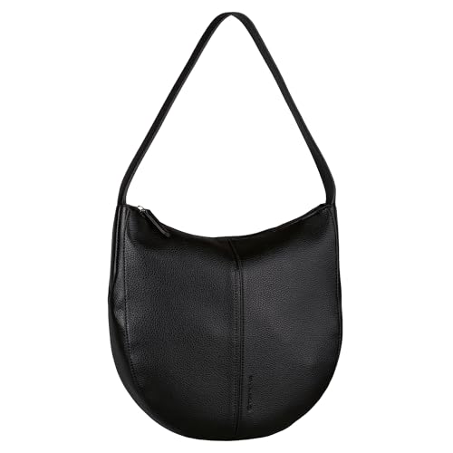 TOM TAILOR Dorine Damen Hobo Bag Schultertasche Mittelgroß Schwarz von TOM TAILOR