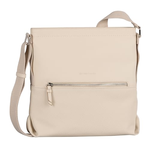 TOM TAILOR Erin Damen Umhängetasche Crossbody Bag Mittelgroß Weiß von TOM TAILOR