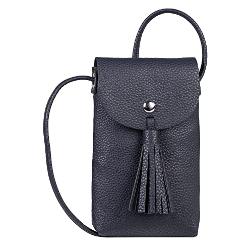 DENIM TOM TAILOR bags Ida Damen Handytasche Umhängetasche Klein Blau von TOM TAILOR