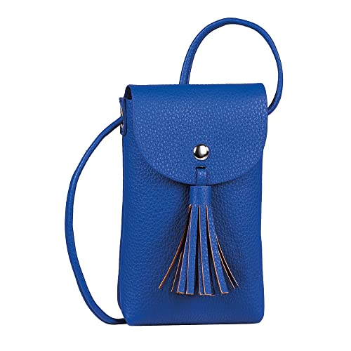 DENIM TOM TAILOR bags Ida Damen Handytasche Umhängetasche Klein Blau von TOM TAILOR