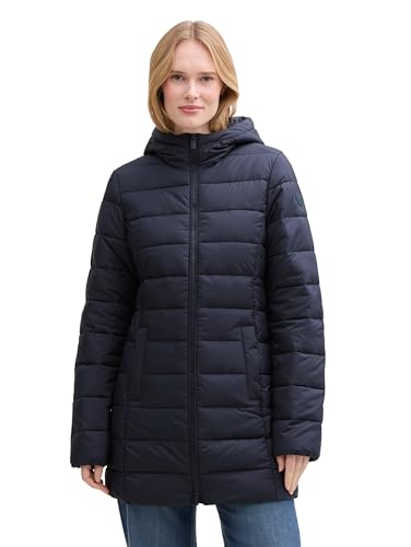 TOM TAILOR Denim Bomberjacke in Melange-Optik, mid blue melange, XS TOM TAILOR Denim Bomberjacke in Melange-Optik, mid blue melange, XS von TOM TAILOR