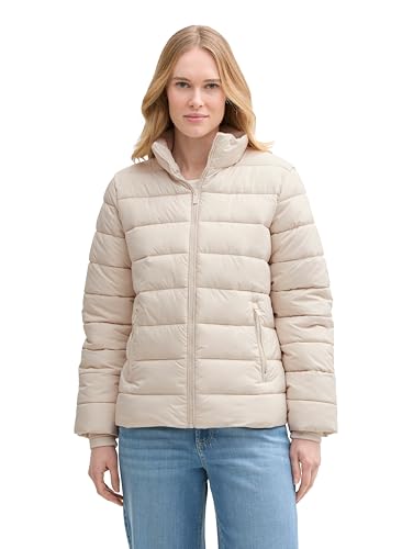 TOM TAILOR Lightweight Steppjacke mit Stehkragen, Light Blue Indigo, XS von TOM TAILOR