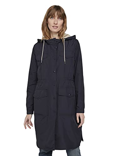 TOM TAILOR Damen Jacken Lightweight Parka Sky Captain Blue,XXXL,10668,6000 von TOM TAILOR