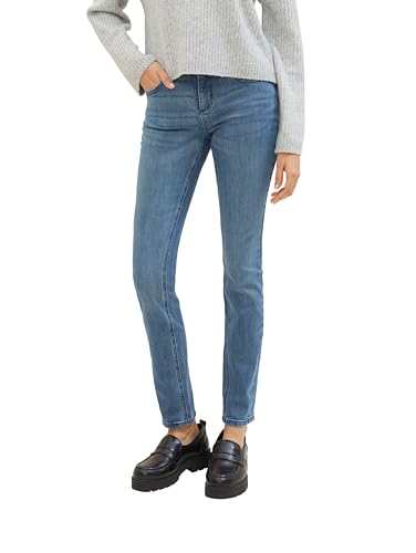TOM TAILOR Damen Alexa Slim Fit Jeans, 10142 - Light Stone Blue Denim, 29/32 von TOM TAILOR