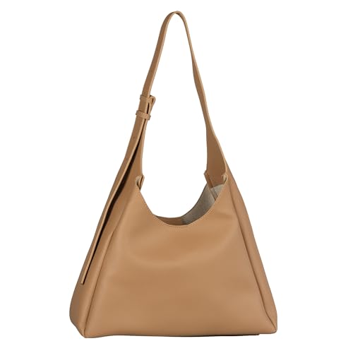 TOM TAILOR Denim Jessie Damen Hobo Bag Schultertasche Mittelgroß Braun von TOM TAILOR Denim