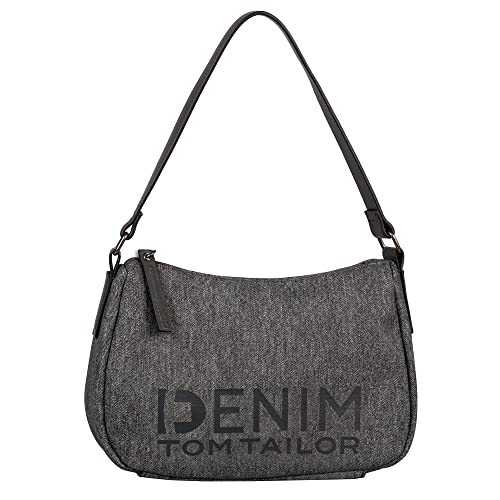 DENIM TOM TAILOR bags Jessy Damen Umhängetasche Klein Grau von TOM TAILOR