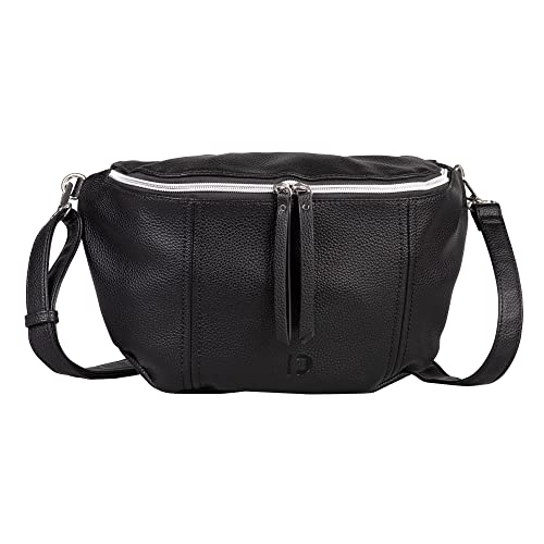 DENIM TOM TAILOR bags Joline Damen Umhängetasche Crossbody Bag Mittelgroß Schwarz von TOM TAILOR