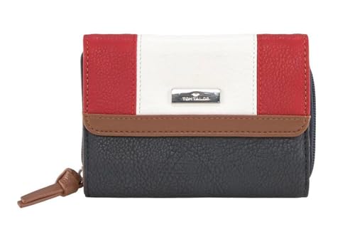 TOM TAILOR Juna Damen Geldbörse Portemonnaie Mittelgroß Blau von TOM TAILOR