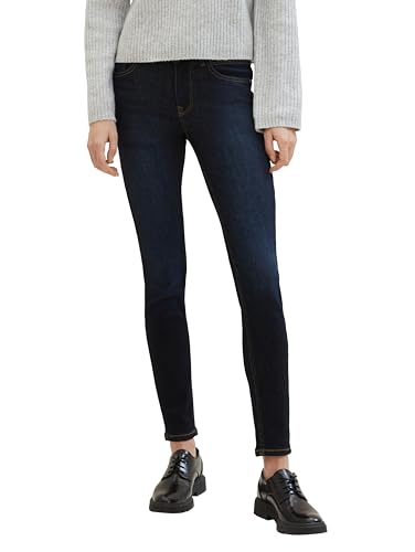 TOM TAILOR Damen Kate Skinny Jeggings Jeans mit Superstretch, 10282 - Dark Stone Wash Denim, S/32 von TOM TAILOR
