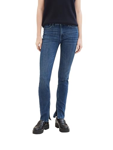 TOM TAILOR Damen Kate Slim Jeans, 10281 - Mid Stone Wash Denim, 26/32 von TOM TAILOR