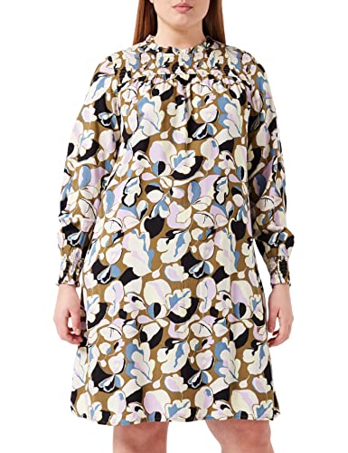 TOM TAILOR Damen Kleid mit Allover-Print 1030251, 29151 - Olive Colorful Floral Design, 34 TOM TAILOR Damen Kleid mit Allover-Print 1030251, 29151 - Olive Colorful Floral Design, 34 von TOM TAILOR