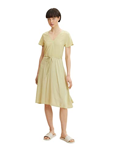 TOM TAILOR Damen Kleid mit Allover-Print 1031359, 28725 - Light Moderate Olive, 40 TOM TAILOR Damen Kleid mit Allover-Print 1031359, 28725 - Light Moderate Olive, 40 von TOM TAILOR