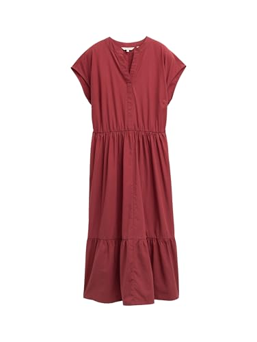 TOM TAILOR Damen 1046479 Kleid, 23853 - Burnt Russet, 44 EU von TOM TAILOR
