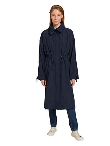 TOM TAILOR Damen Leightweight Parka 1030078, 10668 - Sky Captain Blue, 3XL von TOM TAILOR