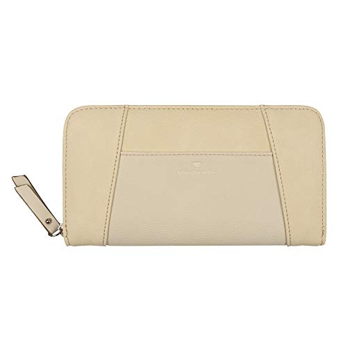 TOM TAILOR Damen Lone Wallet, Off White von TOM TAILOR