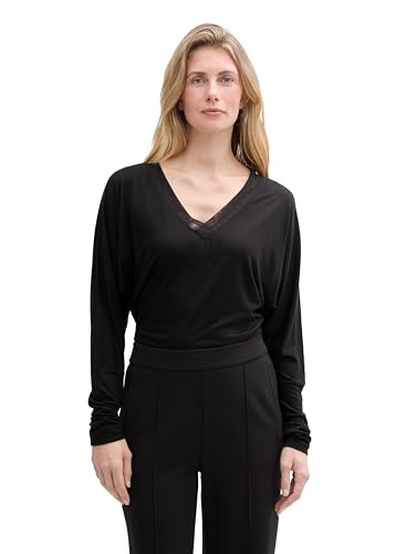 TOM TAILOR Damen Longsleeve T-Shirt TOM TAILOR Damen Longsleeve T-Shirt von TOM TAILOR