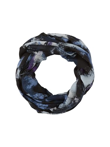 TOM TAILOR Damen Loop Halstuch mit Muster, 36558 - Artistic Watercolor Design, ONESIZE von TOM TAILOR