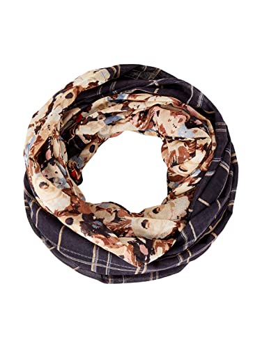 TOM TAILOR Damen Loop Halstuch mit Muster von TOM TAILOR