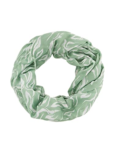 TOM TAILOR Damen Loop Halstuch mit buntem Muster von TOM TAILOR