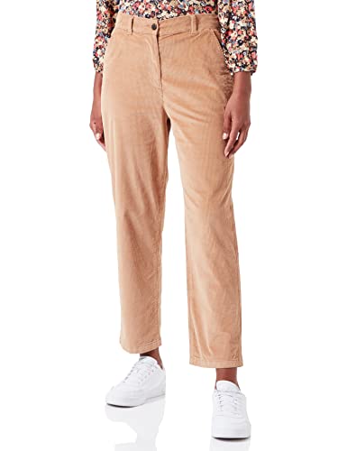 TOM TAILOR Damen Loose Fit Cordhose 1032654, 27841 - Soft Light Camel, 42W / 28L von TOM TAILOR