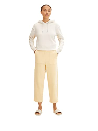 TOM TAILOR Damen Loose Fit Jogger Hose 1032639, 30032 - Biscuit Orange, 40W / 28L von TOM TAILOR