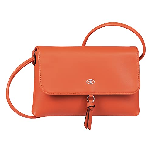 TOM TAILOR bags Luna Damen Umhängetasche Umschlagtasche Klein Orange von TOM TAILOR