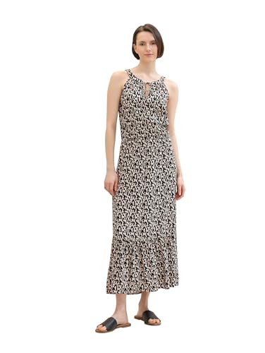 TOM TAILOR Damen Maxikleid , black small abstract design, 40 TOM TAILOR Damen Maxikleid , black small abstract design, 40 von TOM TAILOR