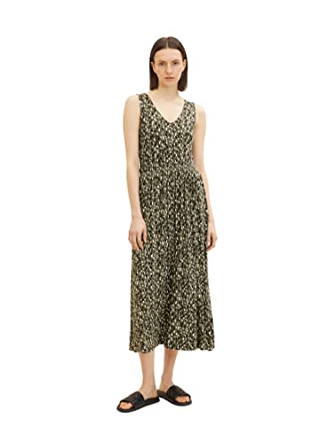 TOM TAILOR Damen Maxikleid mit Raffung 1031699, 29962 - Abstract Dot Design, 38 TOM TAILOR Damen Maxikleid mit Raffung 1031699, 29962 - Abstract Dot Design, 38 von TOM TAILOR