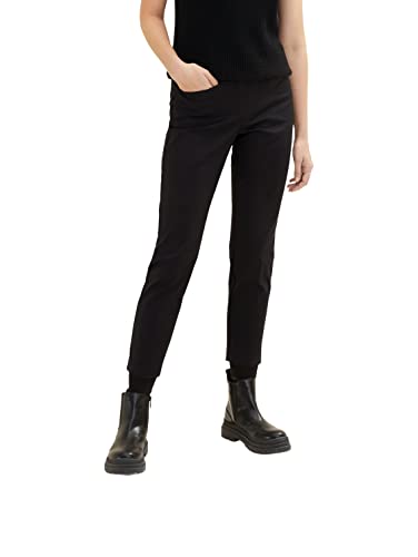 TOM TAILOR Damen Mia Slim Fit Chinohose 1034544, 14482 - Deep Black, 38W / 28L TOM TAILOR Damen Mia Slim Fit Chinohose 1034544, 14482 - Deep Black, 38W / 28L von TOM TAILOR