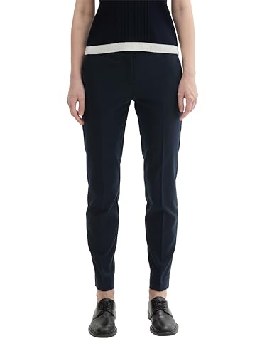 TOM TAILOR Damen Mia Slim Fit Hose,10668 - Sky Captain Blue, 46/30 von TOM TAILOR