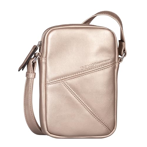 TOM TAILOR Denim Milla Damen Handytasche Umhängetasche Mittelgroß Gold von TOM TAILOR Denim