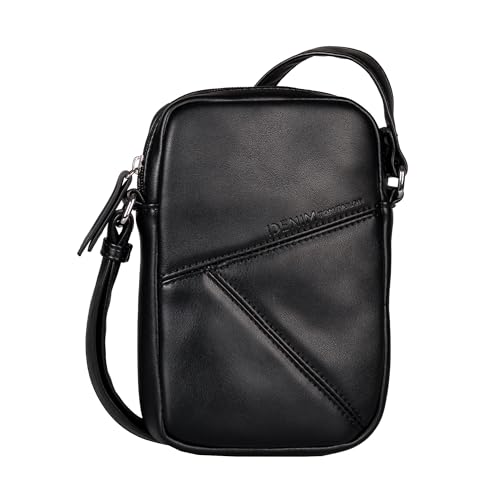 TOM TAILOR Denim Milla Damen Handytasche Umhängetasche Mittelgroß Schwarz von TOM TAILOR Denim