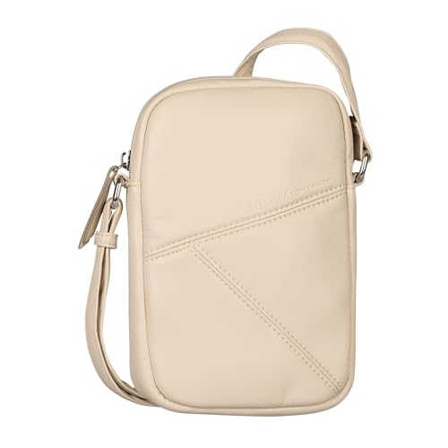 TOM TAILOR Denim Milla Damen Handytasche Umhängetasche Mittelgroß Weiß von TOM TAILOR Denim