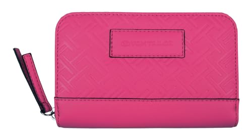 TOM TAILOR Mirenda Damen Geldbörse Portemonnaie Reißverschluss Mittelgroß Rosa von TOM TAILOR