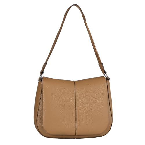 TOM TAILOR Denim Neda Damen Satteltasche Umhängetasche Klein Braun von TOM TAILOR Denim