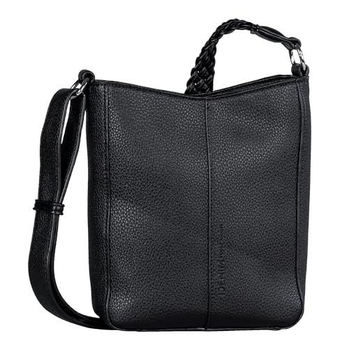 TOM TAILOR Denim Neda Damen Umhängetasche Crossbody Bag Klein Schwarz von TOM TAILOR Denim