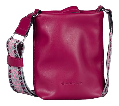 TOM TAILOR Palina Damen Handytasche Umhängetasche Mittelgroß Rot von TOM TAILOR