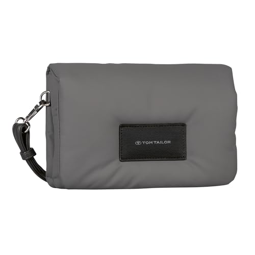 TOM TAILOR Patti Damen Überschlagtasche Umhängetasche Klein Grau von TOM TAILOR