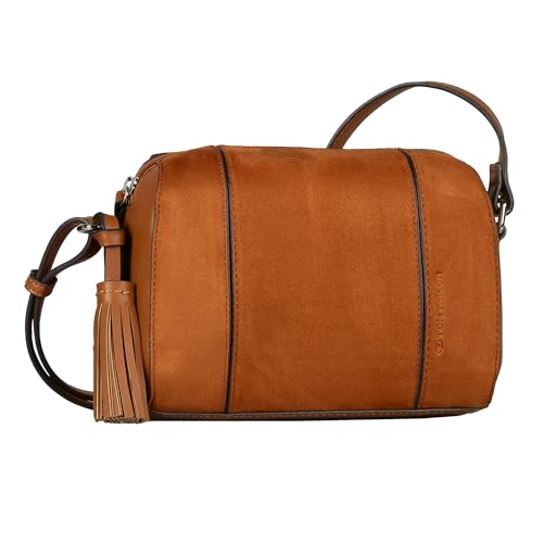 TOM TAILOR Pira Damen Umhängetasche Handtasche Mittelgroß Cognac Braun TOM TAILOR Pira Damen Umhängetasche Handtasche Mittelgroß Cognac Braun von TOM TAILOR