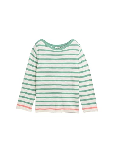 TOM TAILOR Damen 1046539 Pullover, 37968 - Offwhite Rosewood Green, S EU von TOM TAILOR