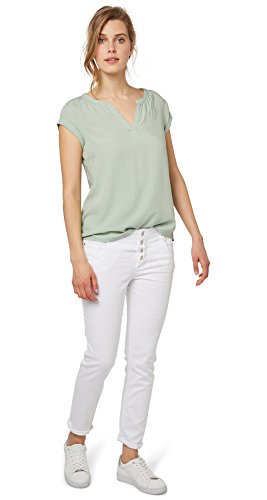 TOM TAILOR Damen Relaxed Tapered Jeanshose, Weiß (White 2000), W31/L32 (Herstellergröße: 31) von TOM TAILOR