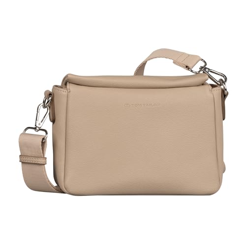 TOM TAILOR Rella Damen Umhängetasche Crossbody Bag Klein Beige von TOM TAILOR